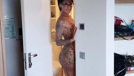 German big boobs escort tattoo milf shave pussy under shower