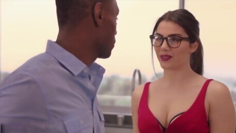 BLACKED Valentina Nappi Takes the Biggest BIG BLACK DICK in the World - Julio gomez